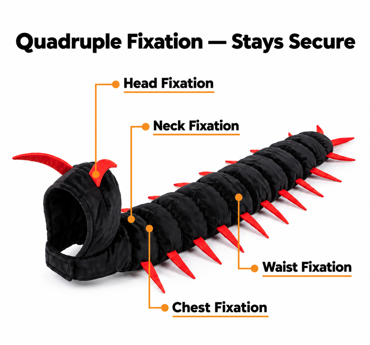 Pawly™ Cat Centipede Costume