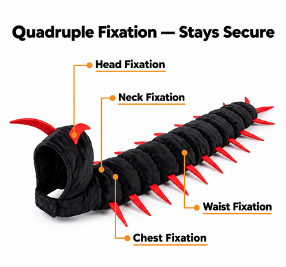 Pawly™ Cat Centipede Costume